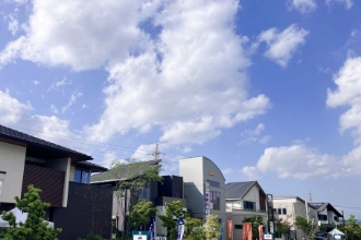 家が並んでいる写真