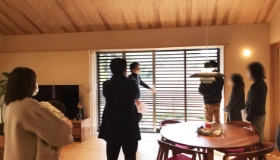 展示場見学会の写真