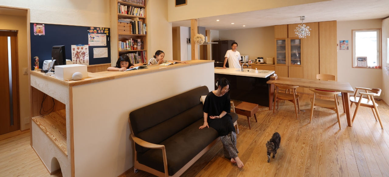 飯塚市 K様邸のリビング写真
