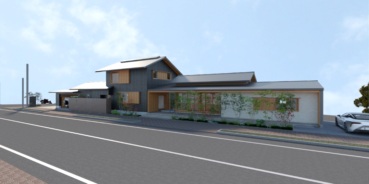 糸島モデルハウスの中の写真