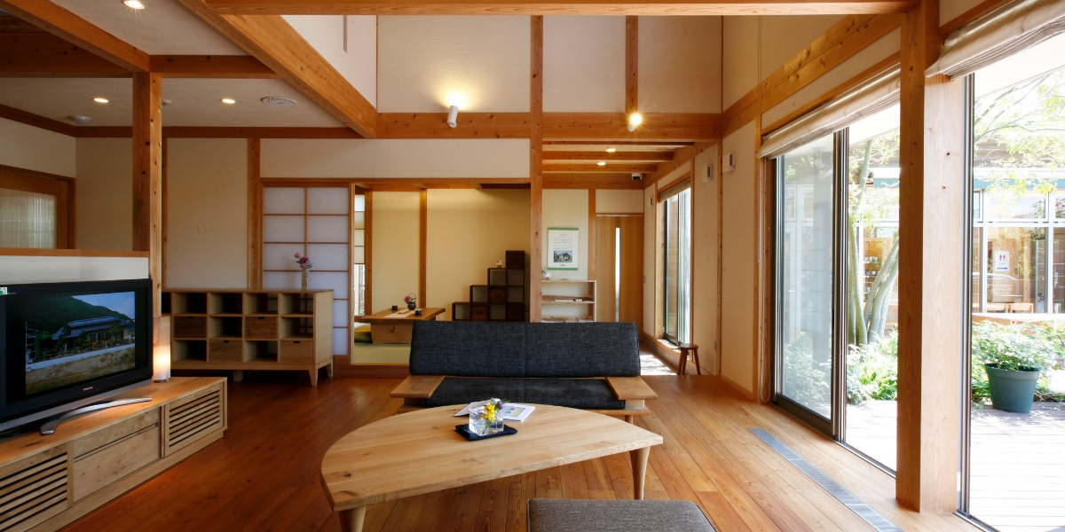 下関展示場の中の写真