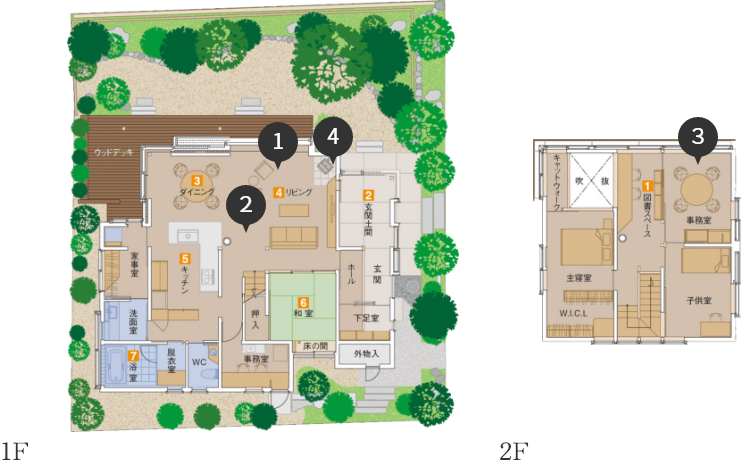 周南展示場 フロアマップ
