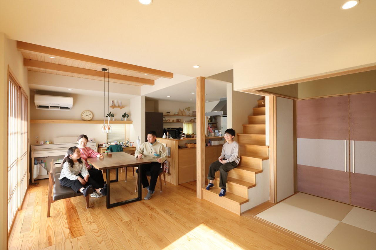 心安らぐ家族団欒の暮らし　(山口県下関市/トラッド)