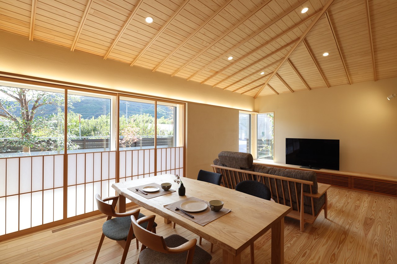故郷の景色と共に暮らす　(山口県阿武郡/平屋)
