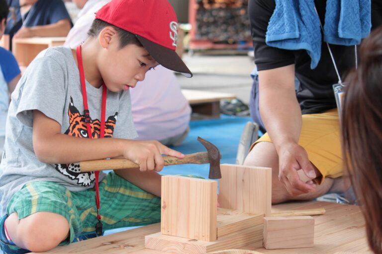 夏休み企画 木工作＆工場見学ツアー（第2班）＠下関市菊川町//8/22(日)【開催中止】
