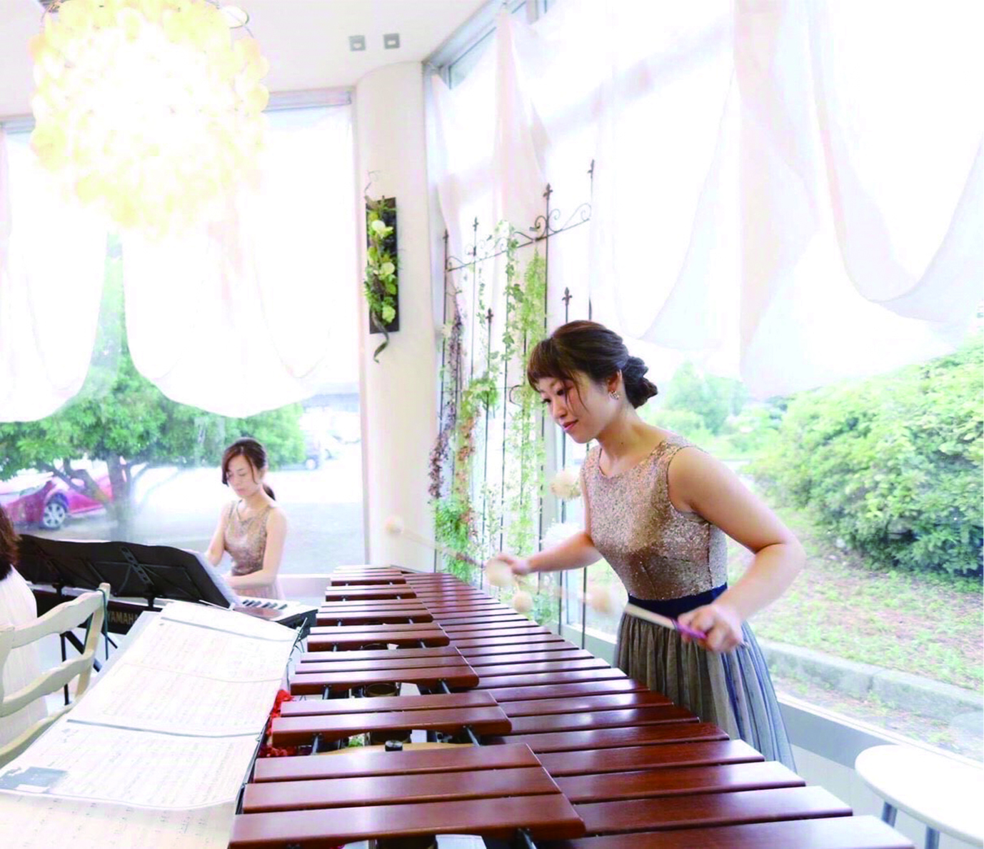 マリンバ＆ピアノ デュオ・コンサート（2回公演）＠周南展示場「爽の家」//12/24(土)