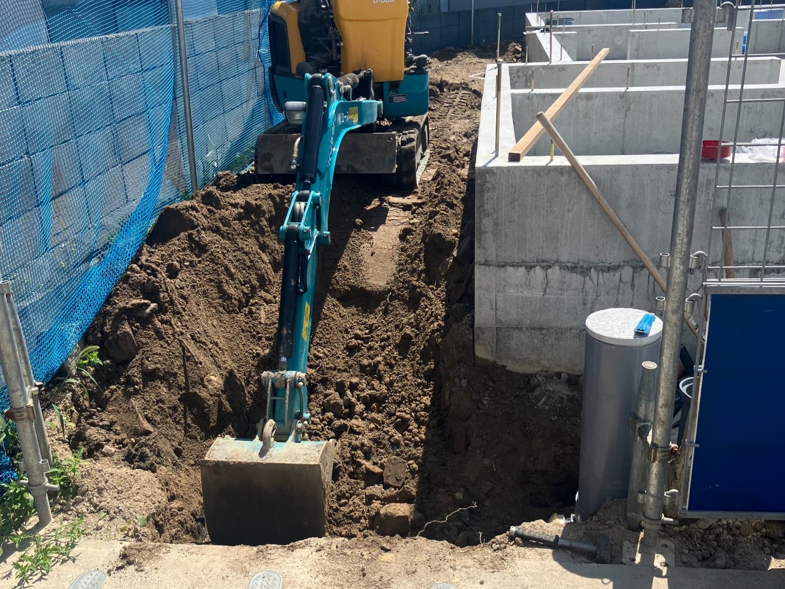 T様邸　(佐賀県佐賀市)　【基礎工事中】
