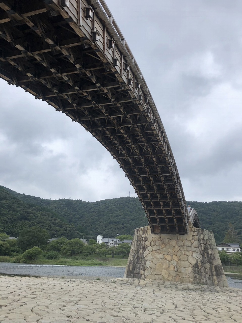 【山口】錦帯橋にて