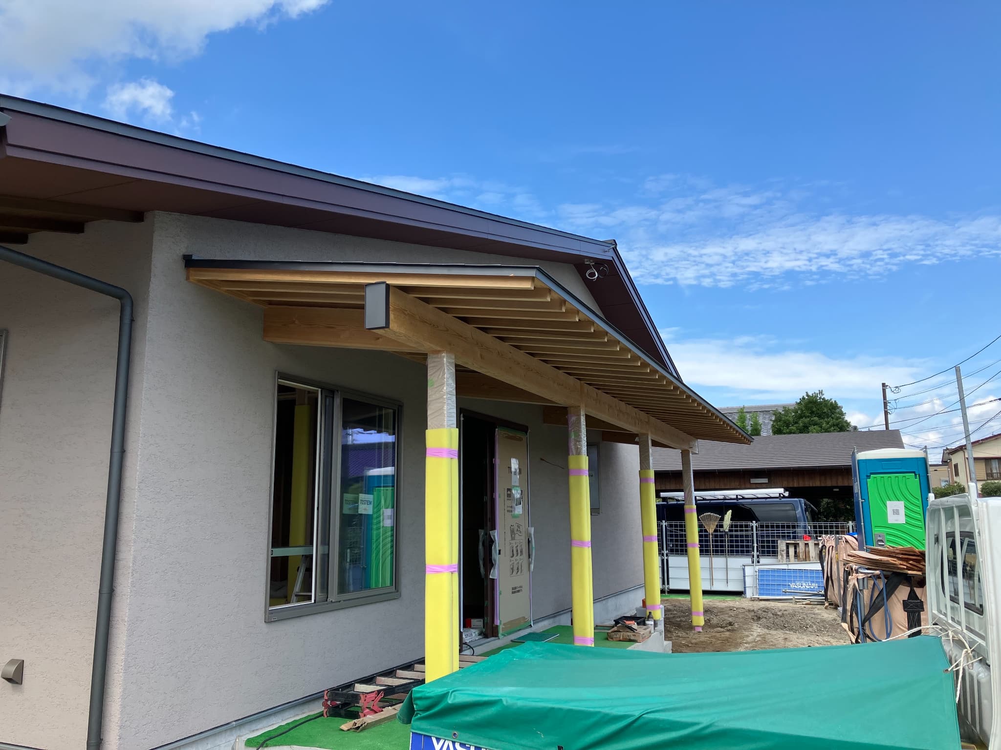 S様邸（佐賀県佐賀市）【木工事中】