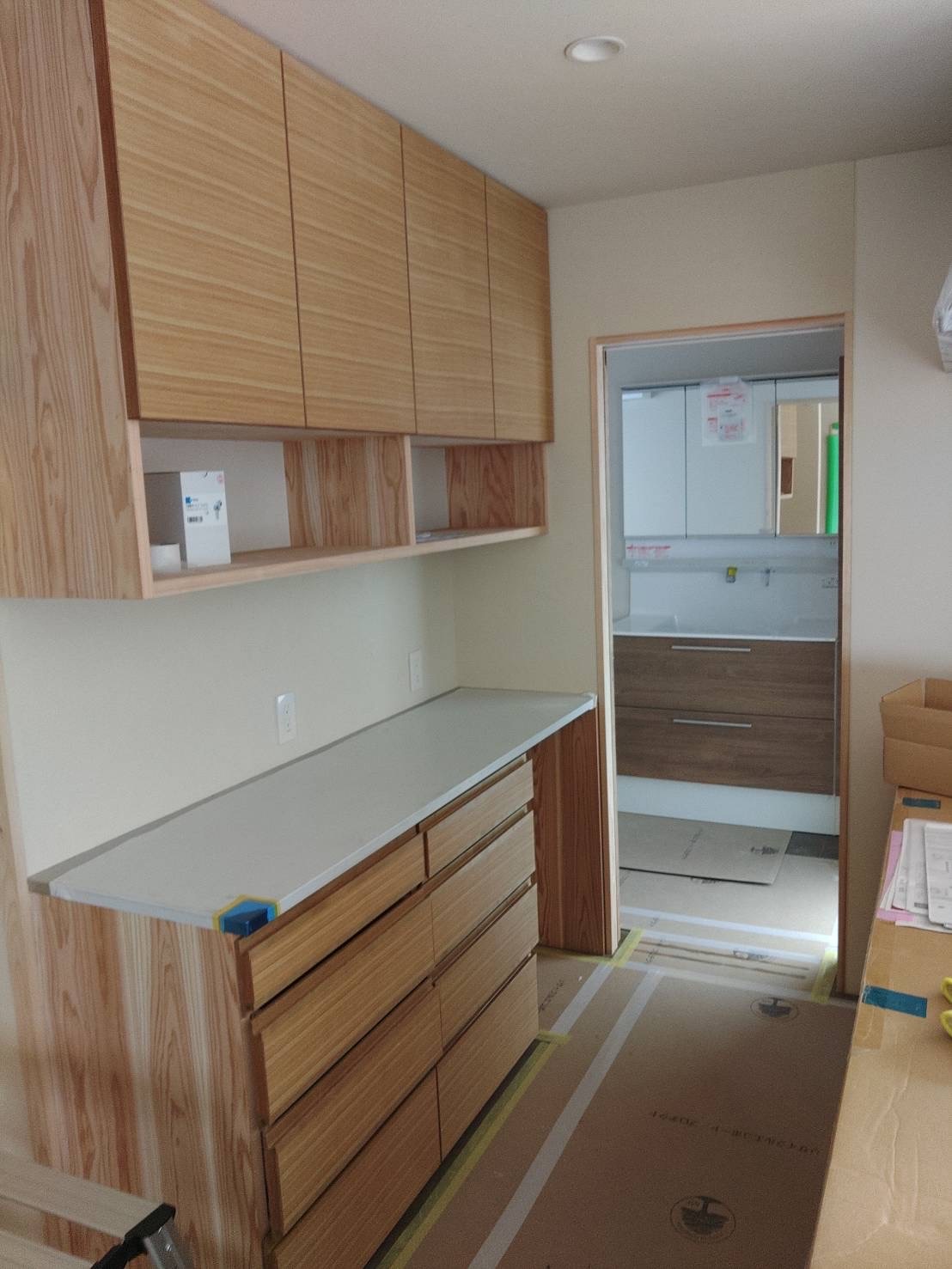 T様邸（柳井市）【仕上げ工事中】