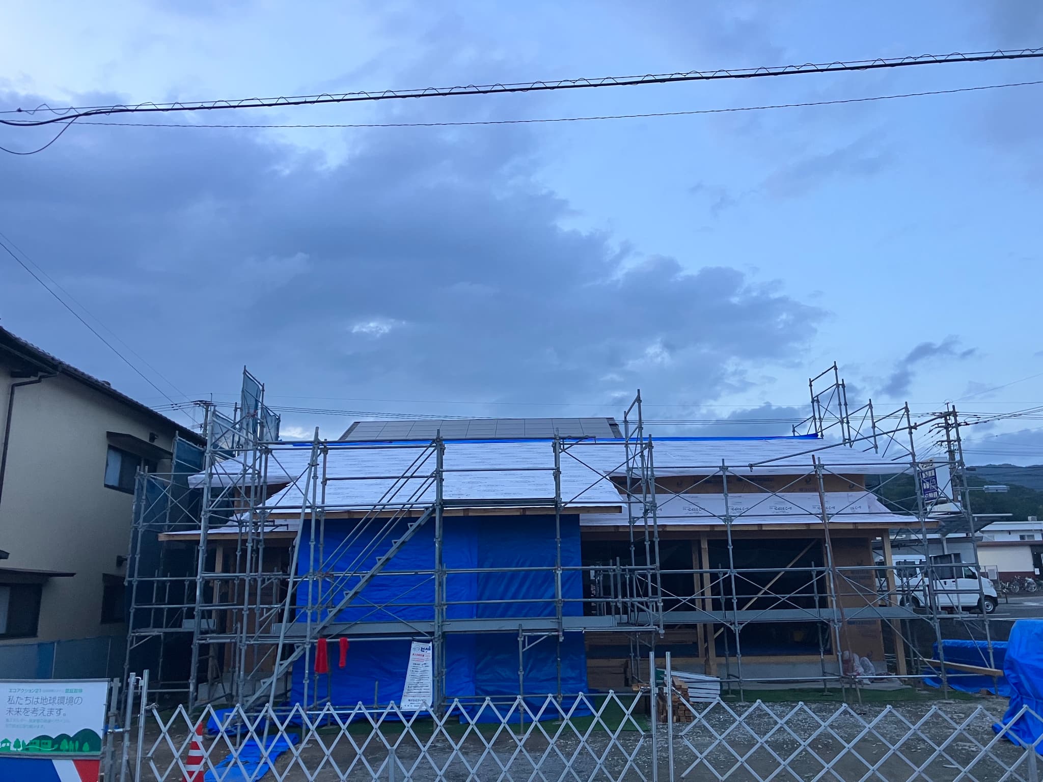 O様邸（福岡県朝倉市）【木工事中】