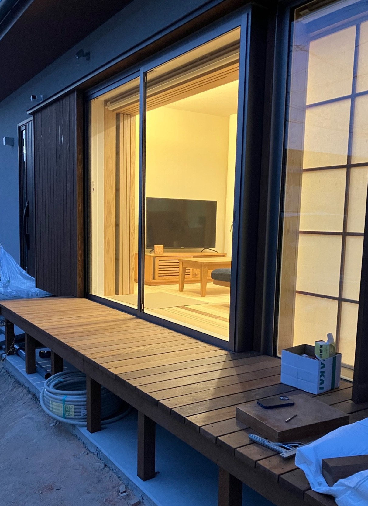 T様邸　(佐賀県佐賀市)　【仕上げ工事中】