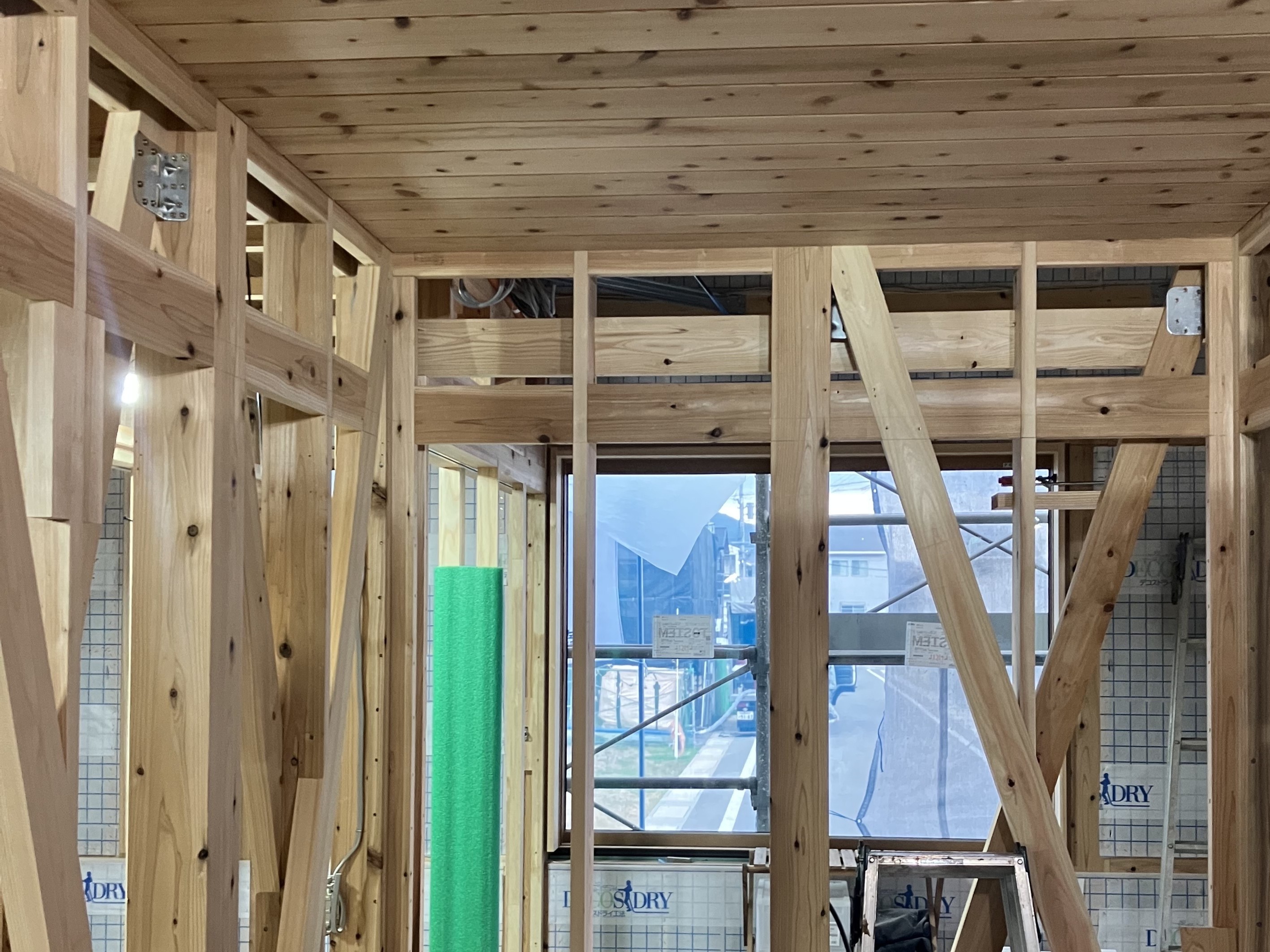 N様邸（福岡県糸島市）【木工事中】