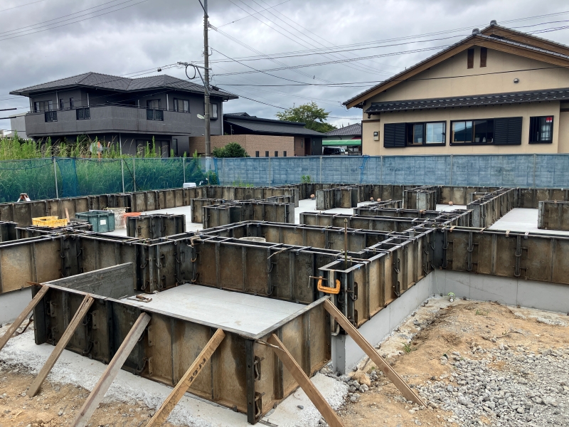 A様邸（行橋市）【基礎工事中】
