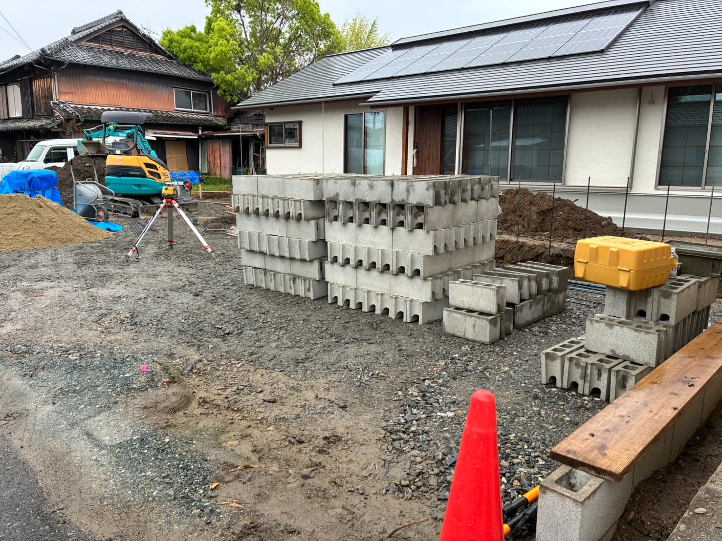 O様邸(みやま市)【仕上げ工事中】