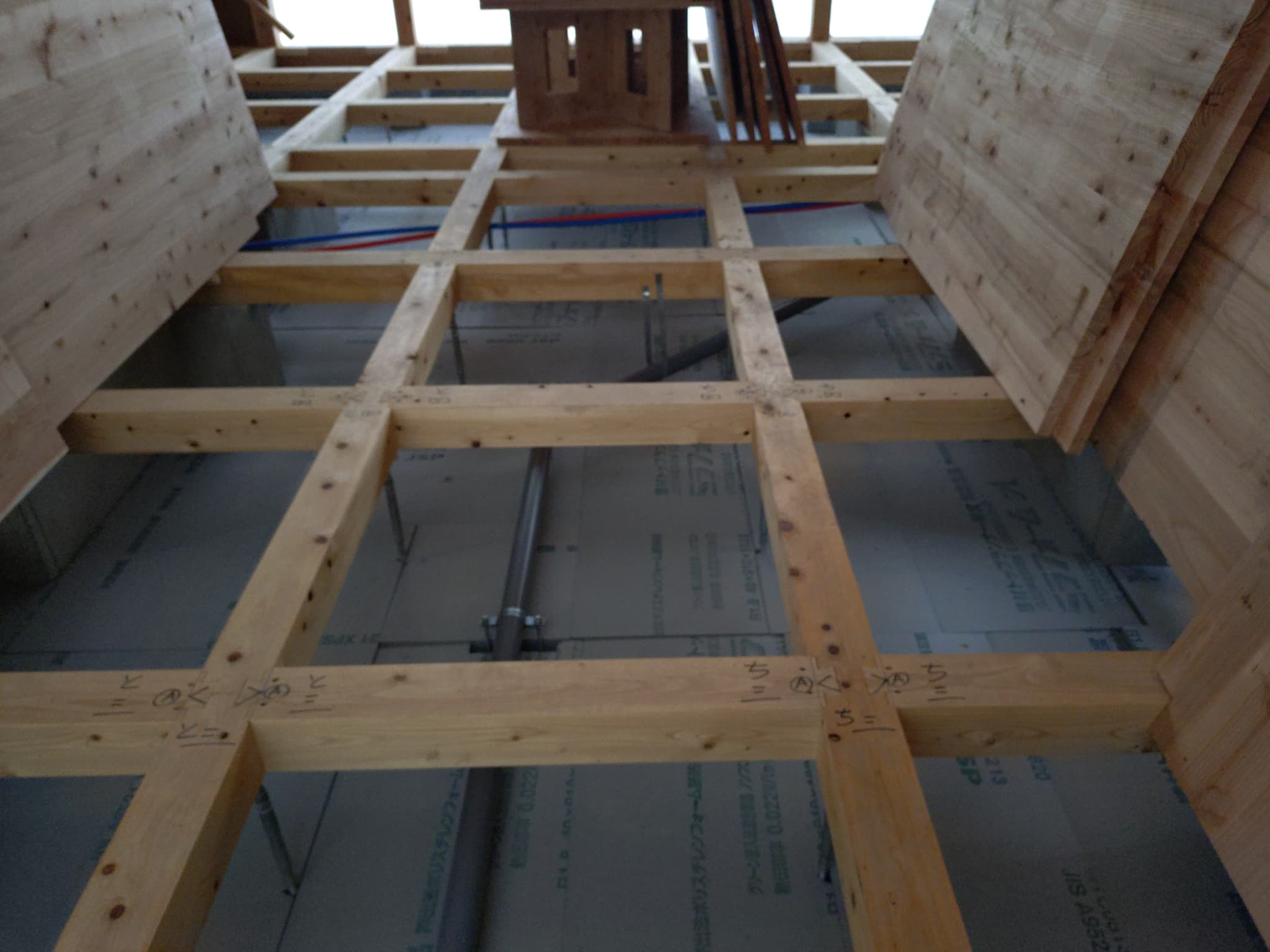 S様邸(大分県由布市)【木工事中】