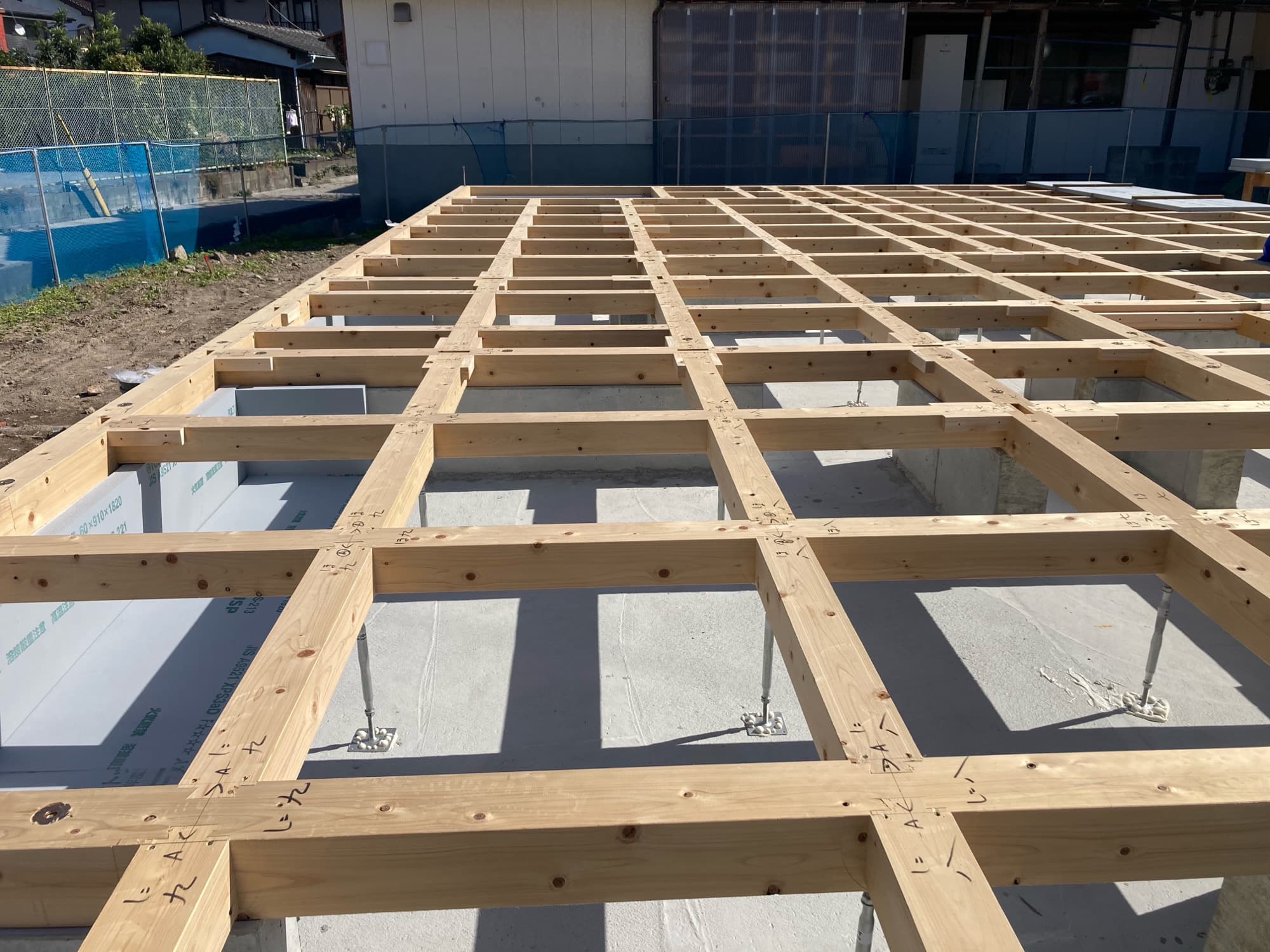 O様邸(みやま市)【木工事中】