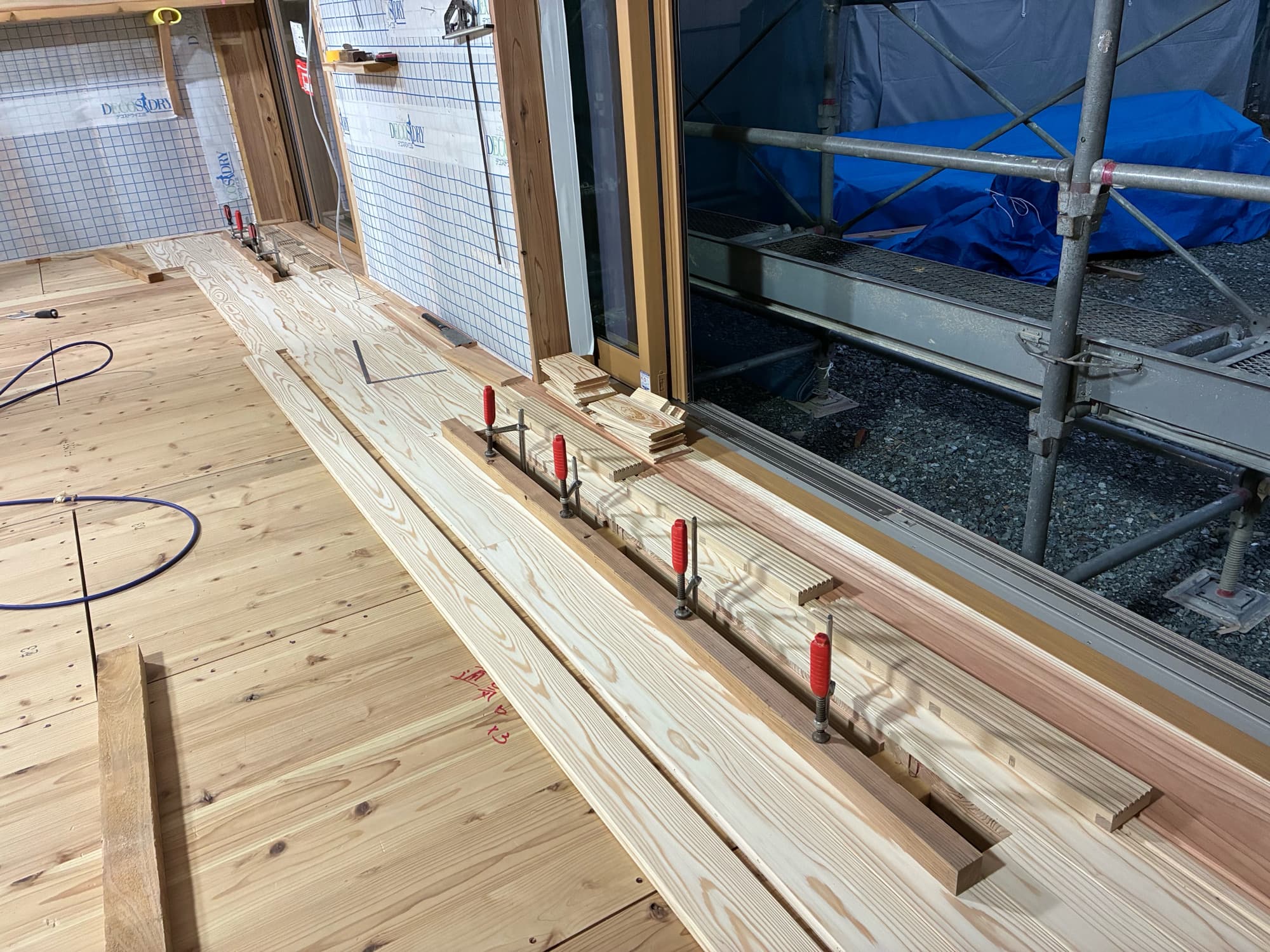 O様邸(みやま市)【木工事中】