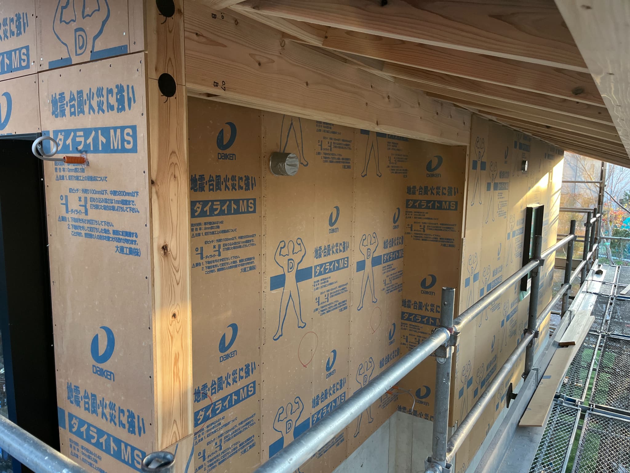 S様邸(大分県由布市)【木工事中】