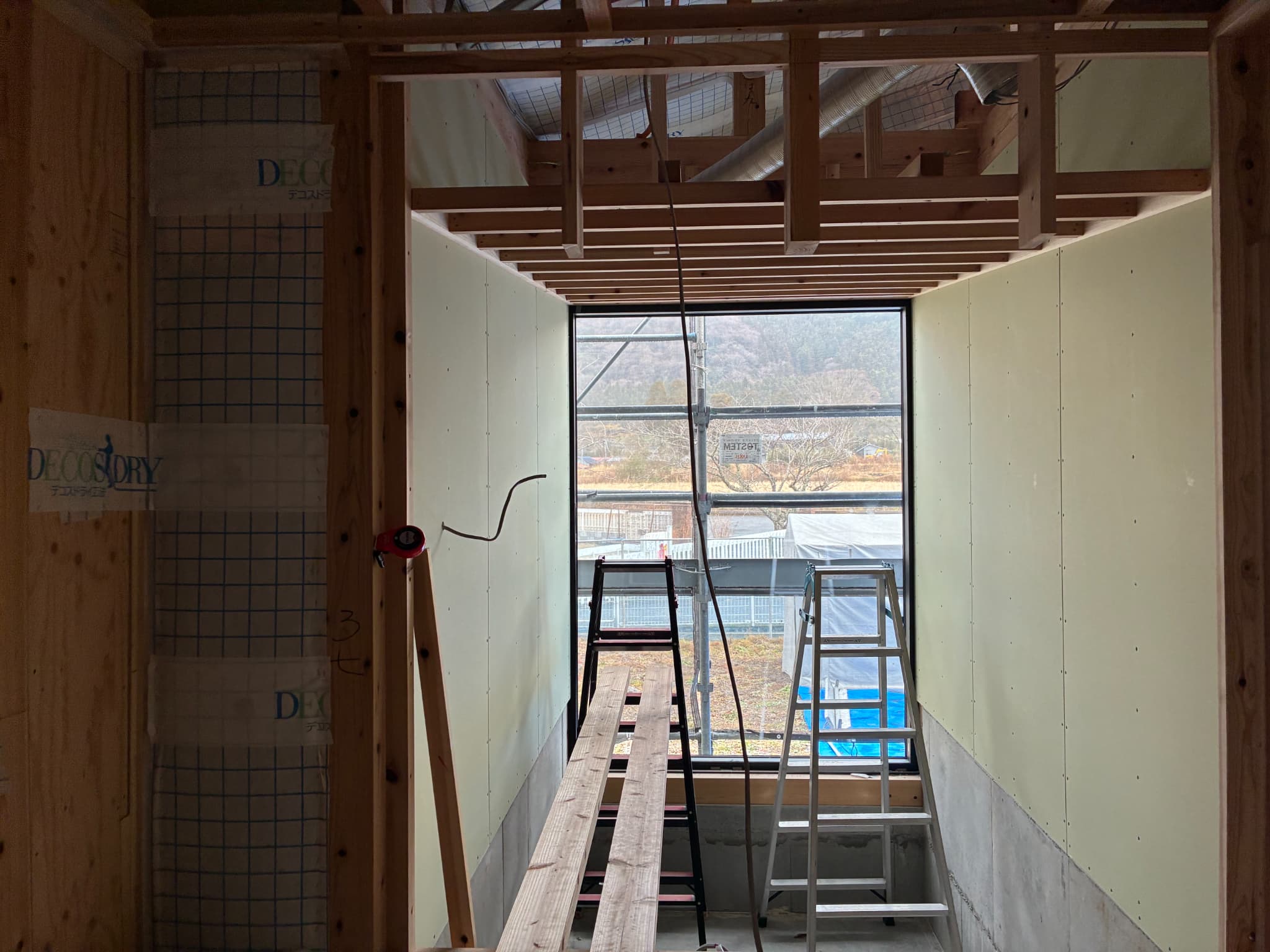 S様邸(大分県由布市)【木工事中】