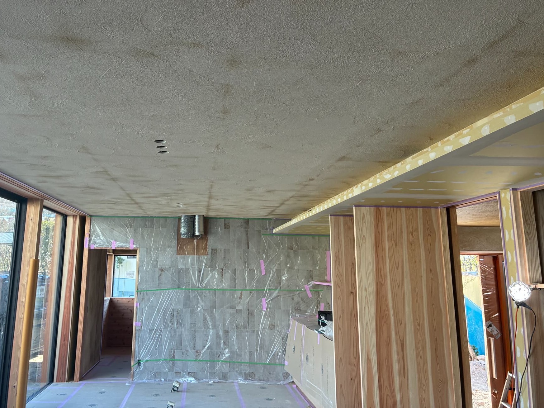 S様邸(大分県由布市)【仕上げ工事中】