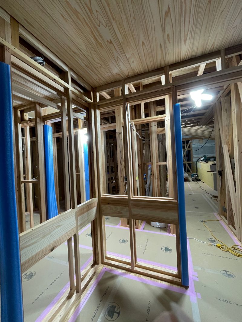 O様邸（田川郡）【木工事中】