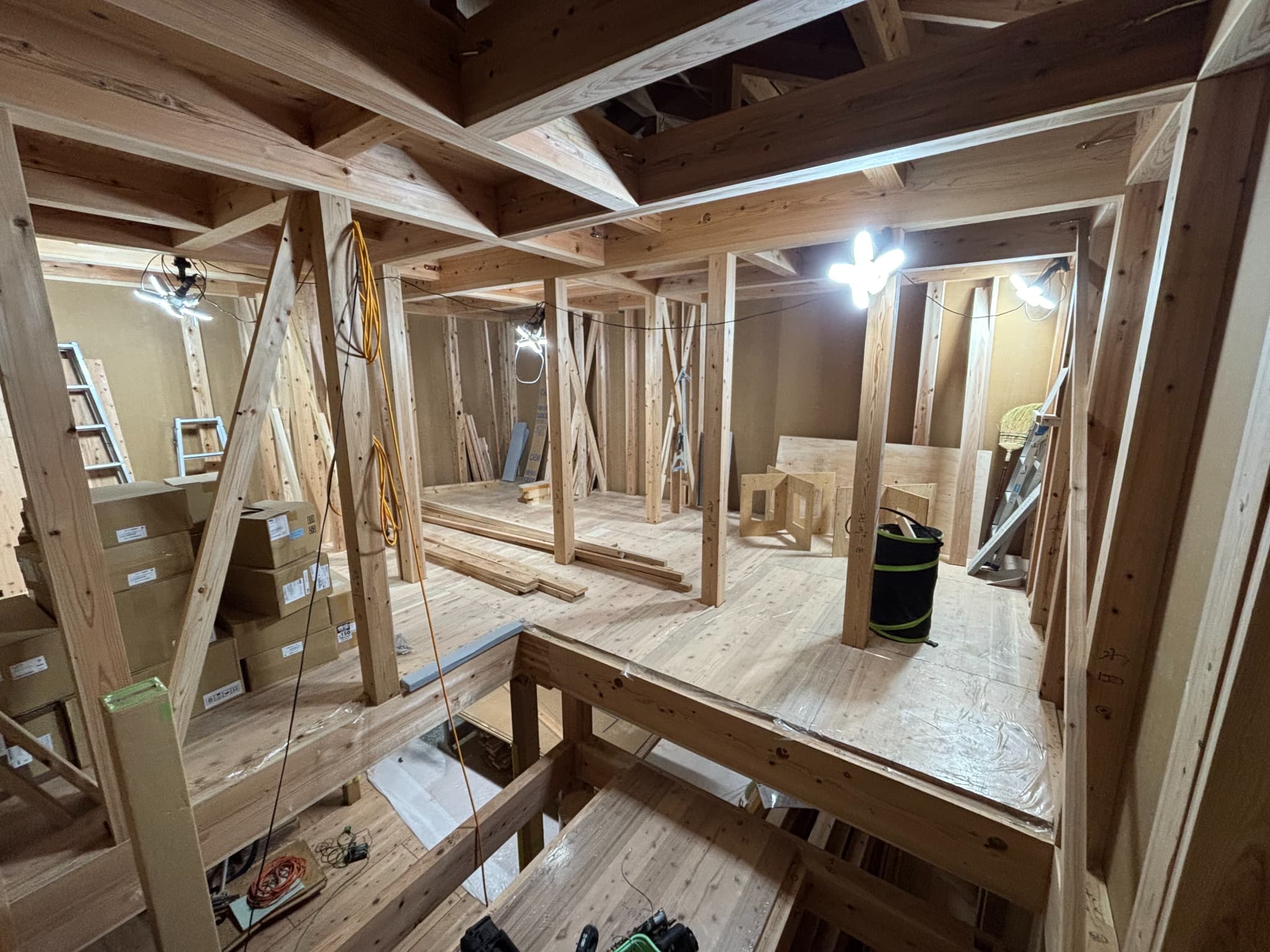 Y様邸(宗像市)【木工事中】