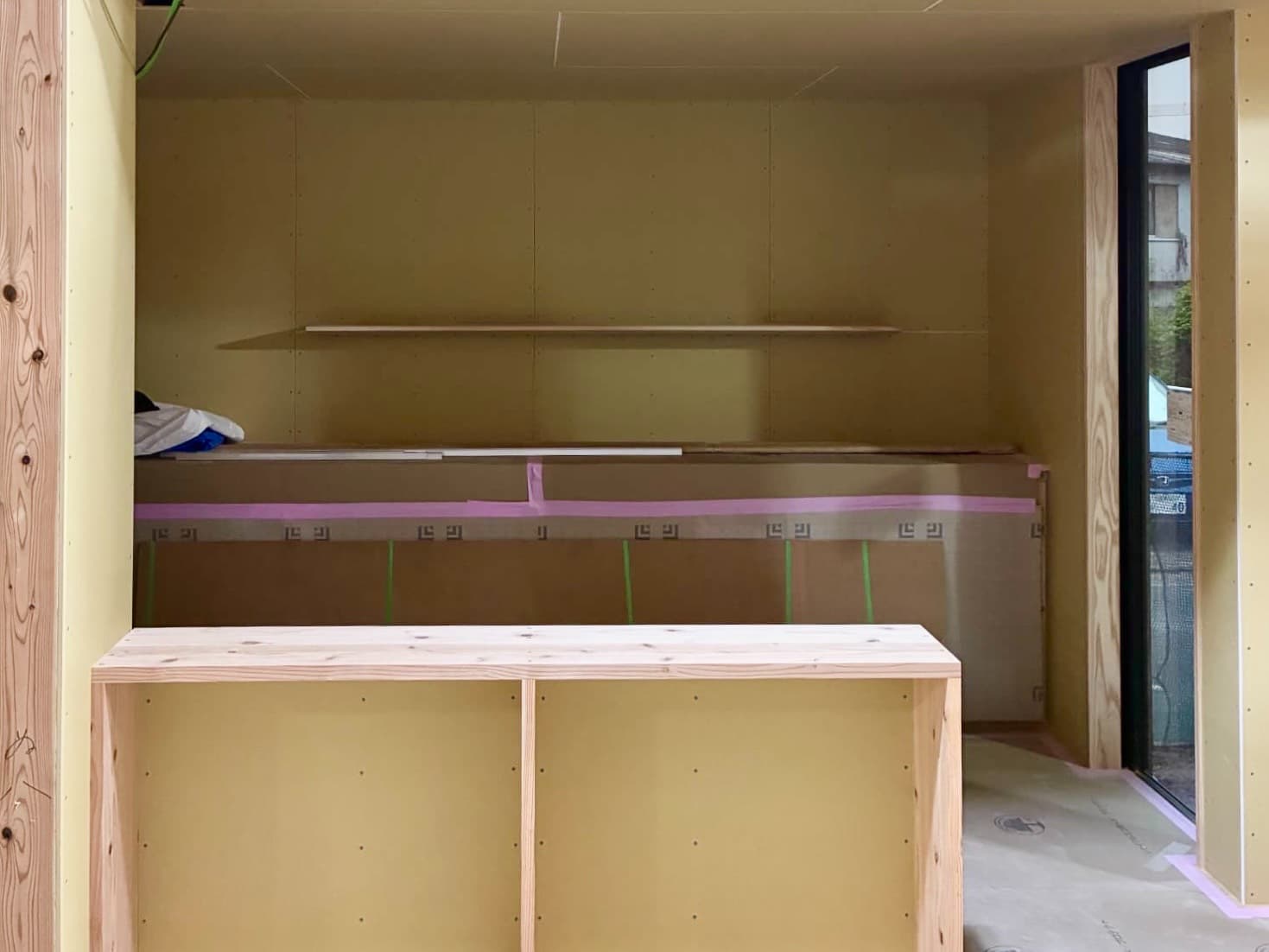 S様邸（久留米市）【木工事中】