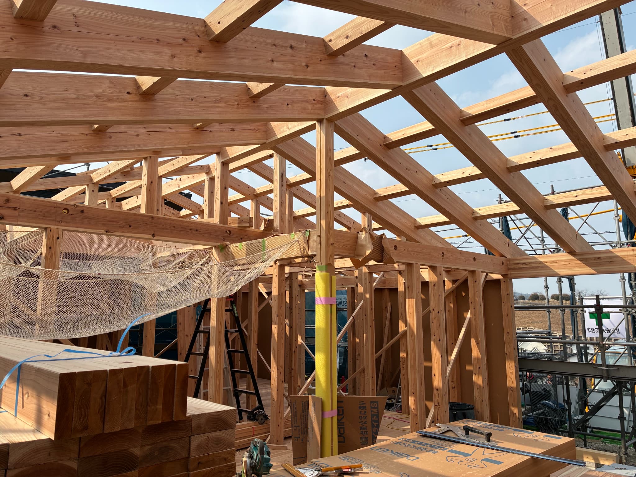 M様邸（福岡県大野城市）【木工事中】