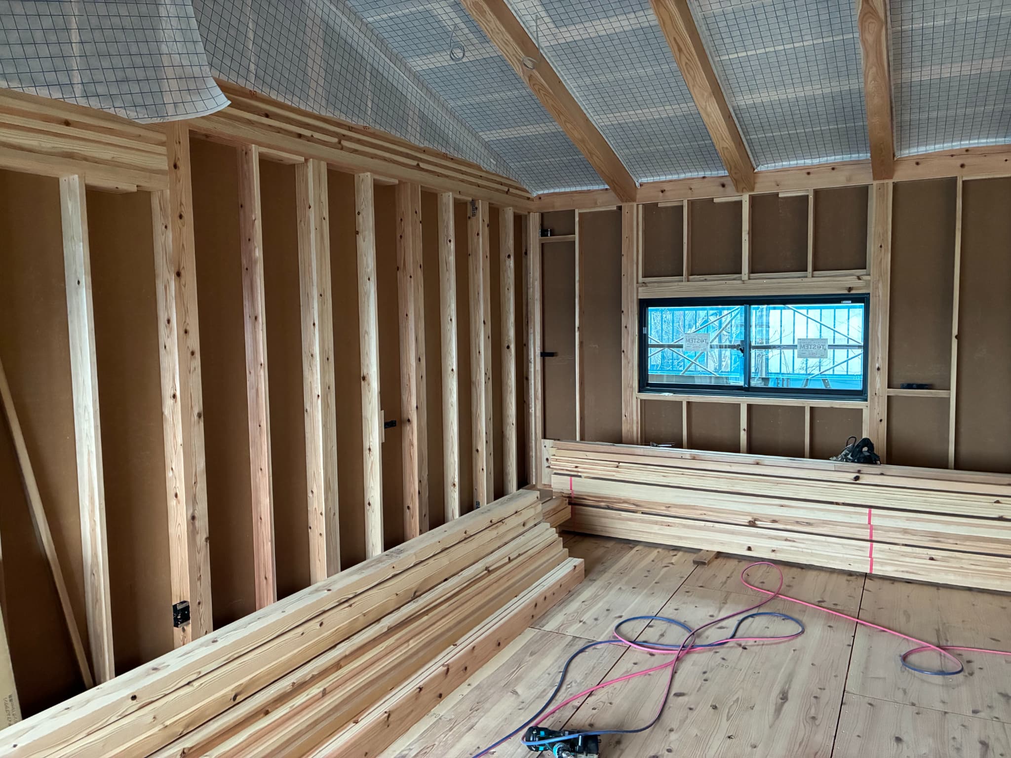 M様邸（福岡県大野城市）【木工事中】