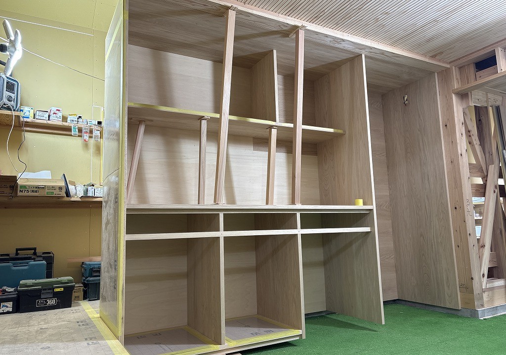 O様邸（山陽小野田市）【木工事中】