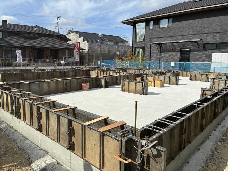 ひびきのモデルハウス(八幡西区)【基礎工事中】