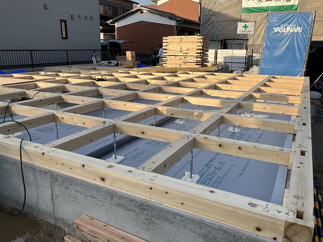 H様邸（周南市）【木工事中】