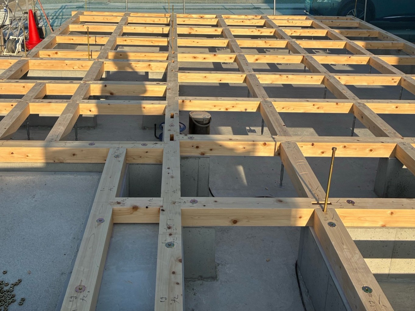 T様邸（福岡県福岡市）【木工事中】