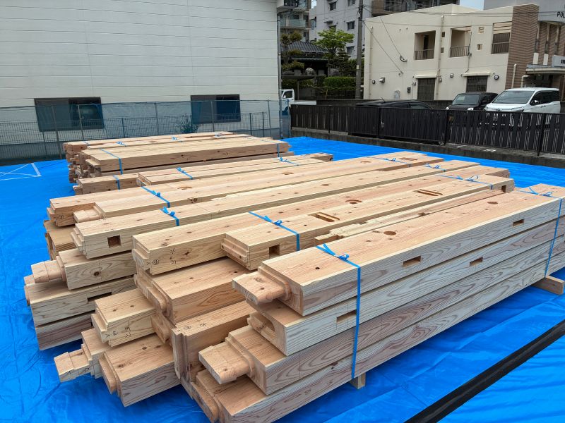 M様邸（宗像市）【木工事中】