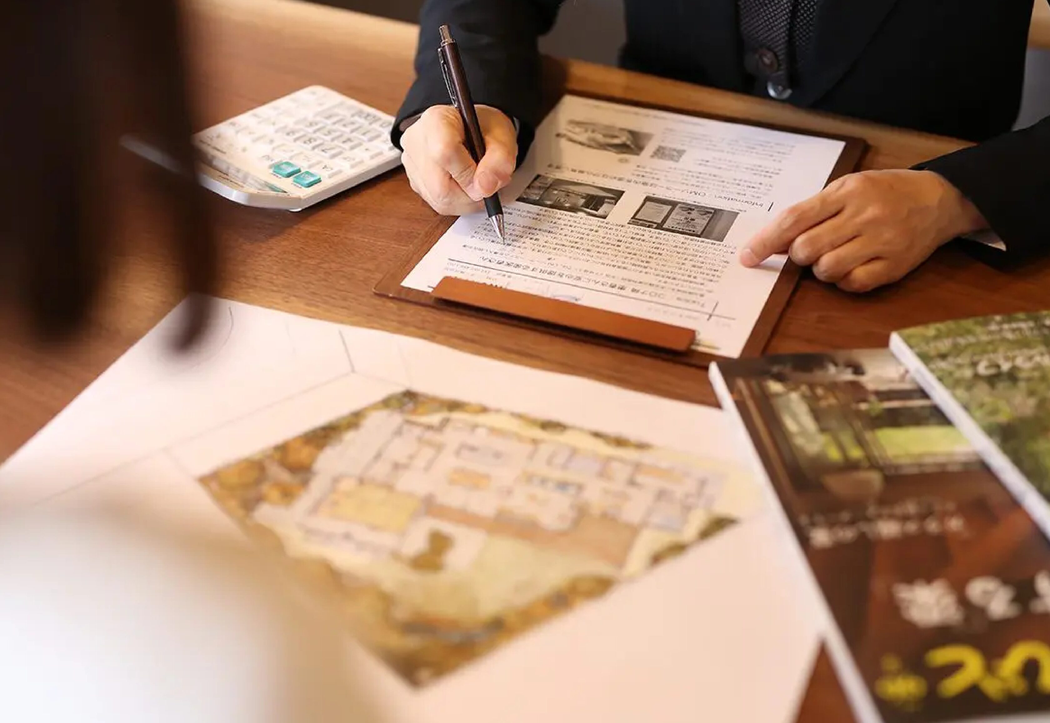 その場で相談できる