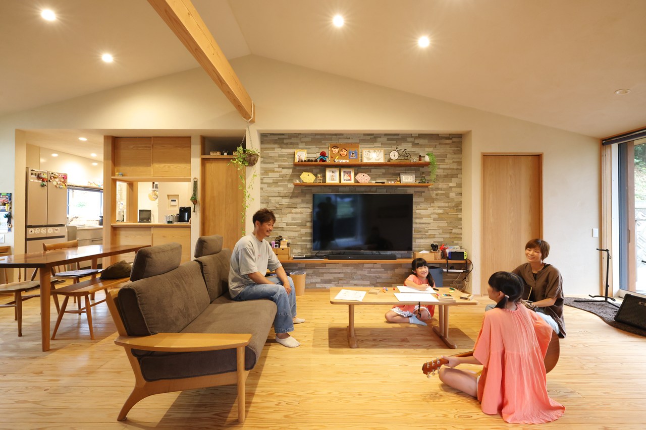 木の香りに包まれる、あたたかい住まい　(福岡県遠賀郡/平屋)