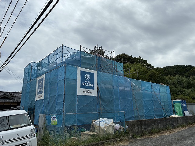 H様邸(柳井市)【木工事中】