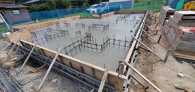 H様邸(柳井市)【基礎工事中】