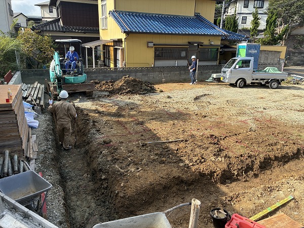 N様邸（下関市）【基礎工事中】